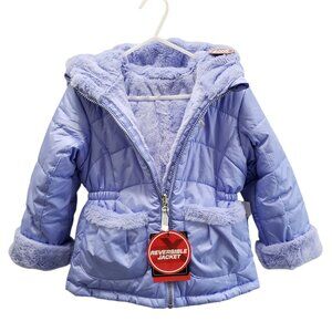 Brand New Girl's Reversible Winter Jacket  Size 2T